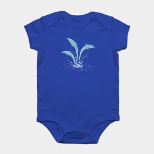 Jumping Dolphins Baby Bodysuit